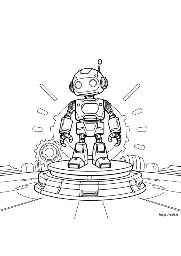 B Bot Ausmalbilder