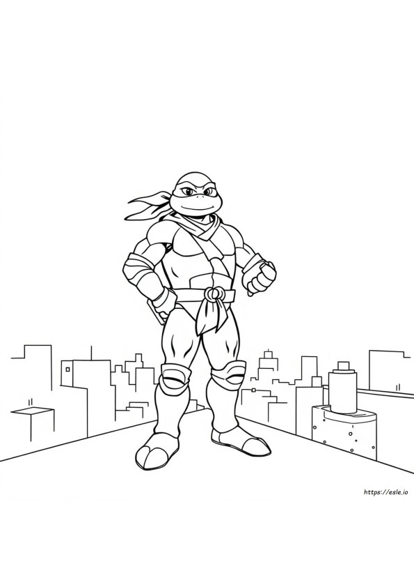 Donatello Ausmalbilder