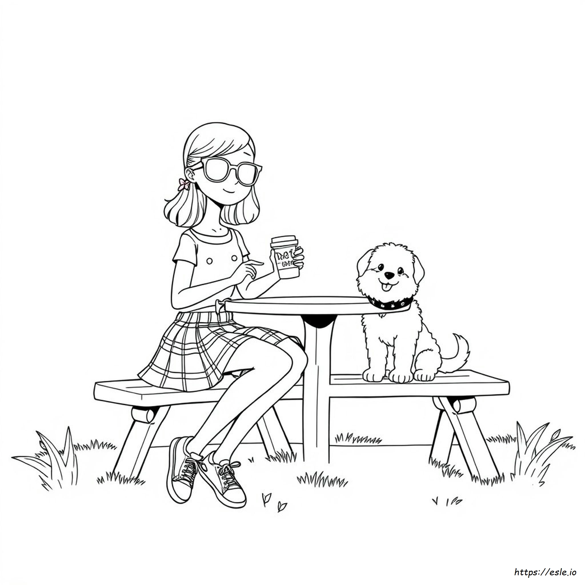Preppy Coloring Book