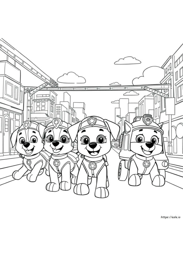 Mission Paw Ausmalbilder