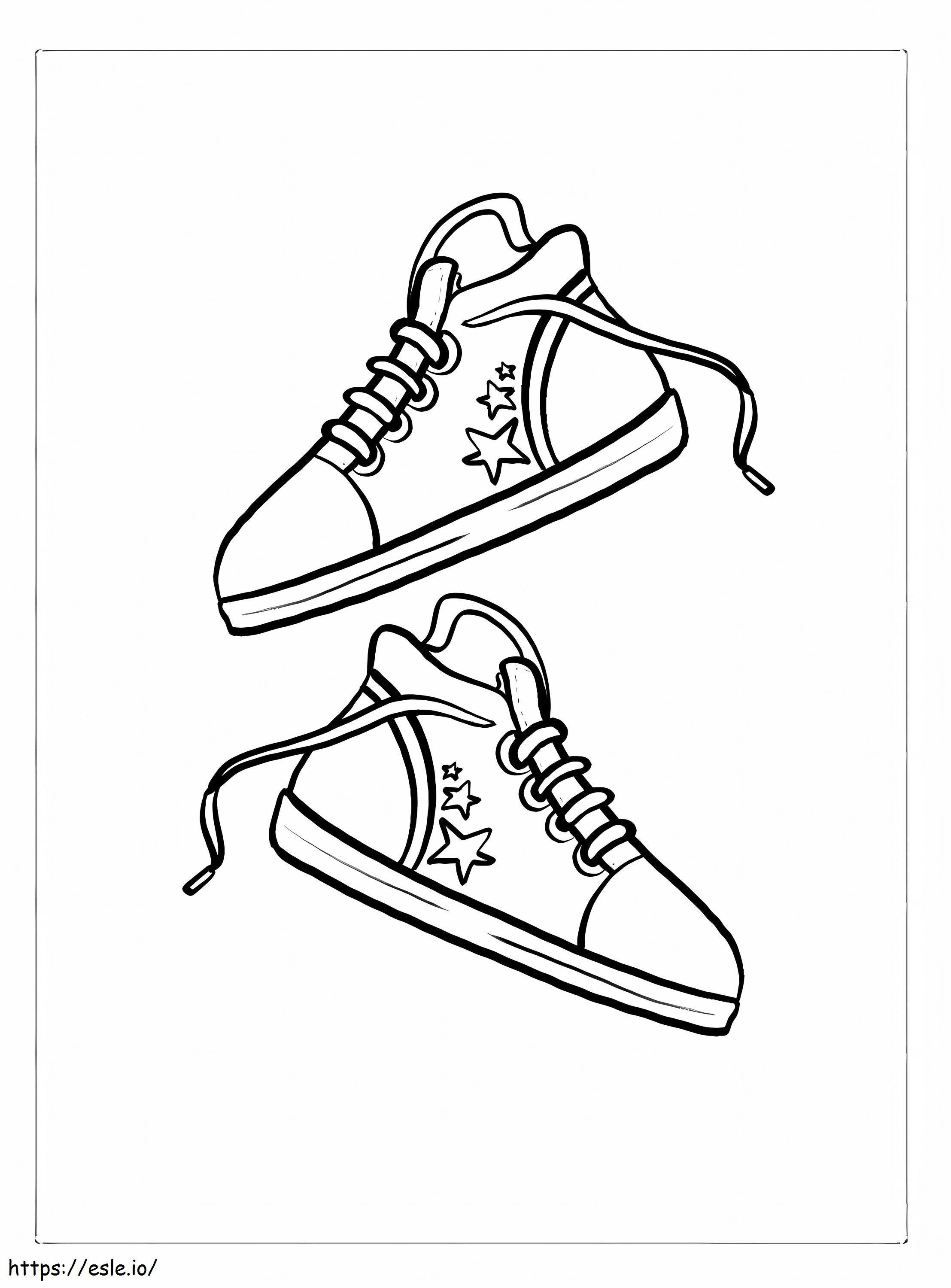 Big Shoes coloring page