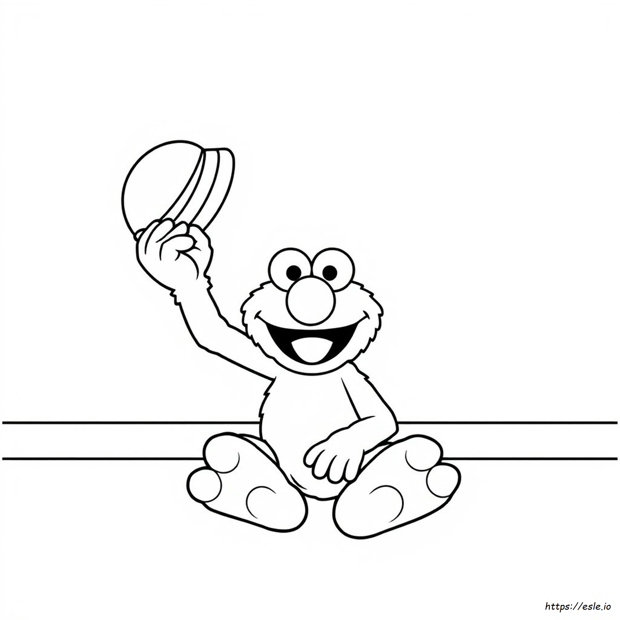 Free Coloring Pages Of Elmo