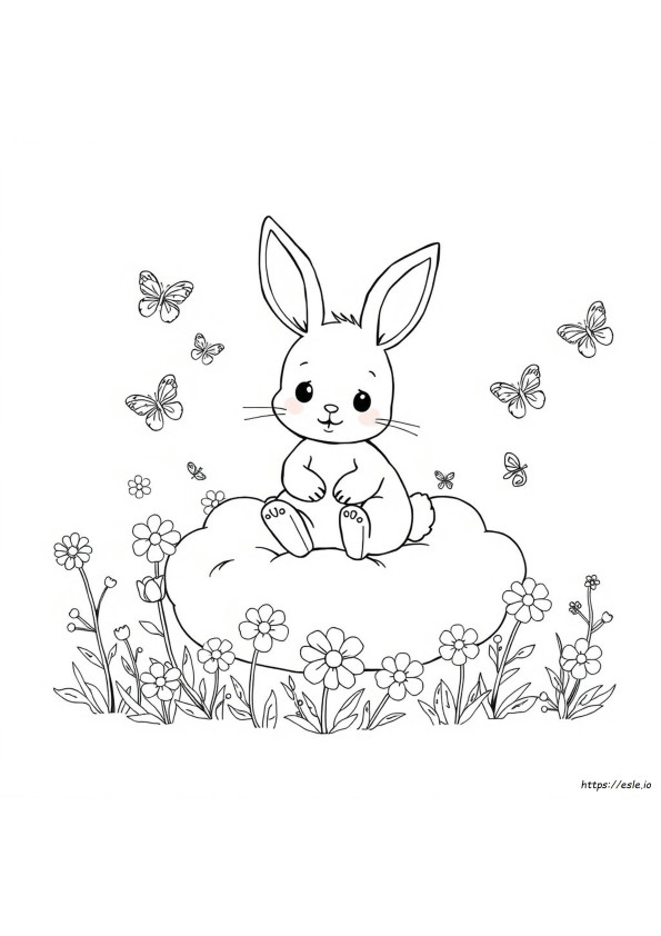 Bunny Colouring Images