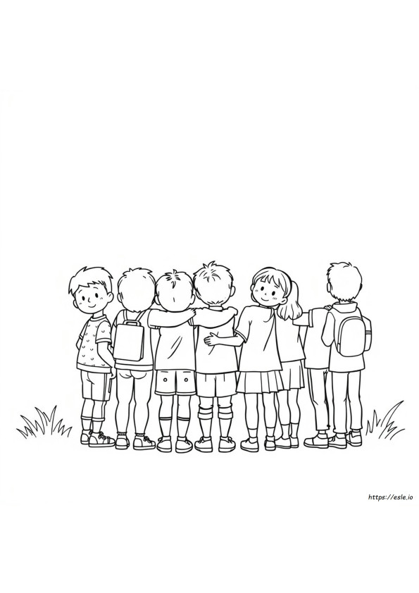 Bullying Coloring Sheets