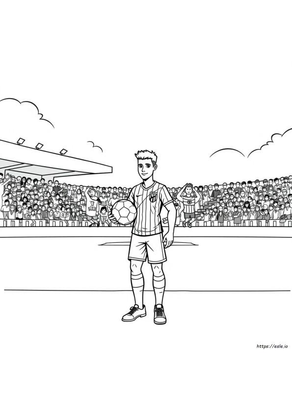 Atletico Madrid Coloring Pages