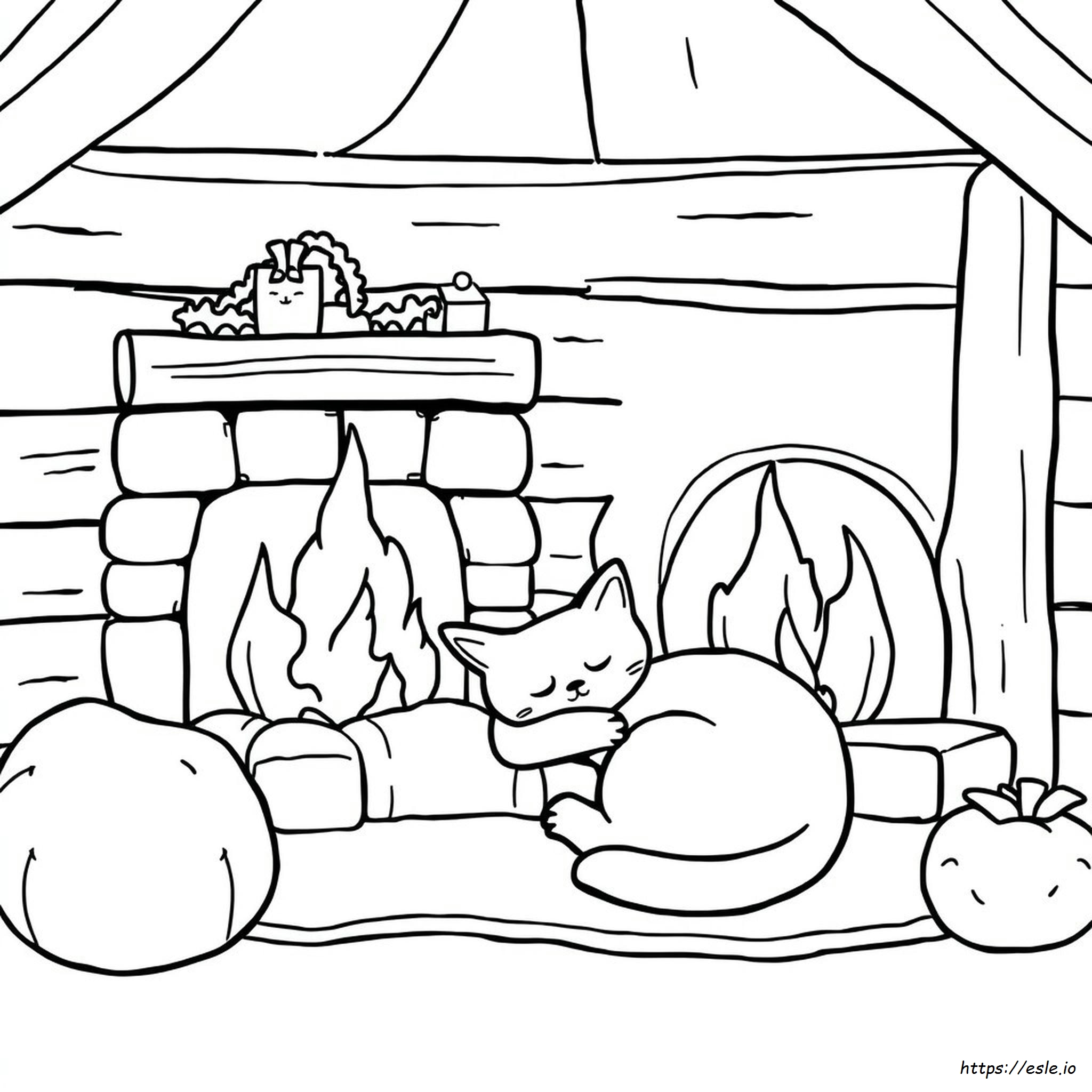 Cute Cozy Coloring Pages Printable