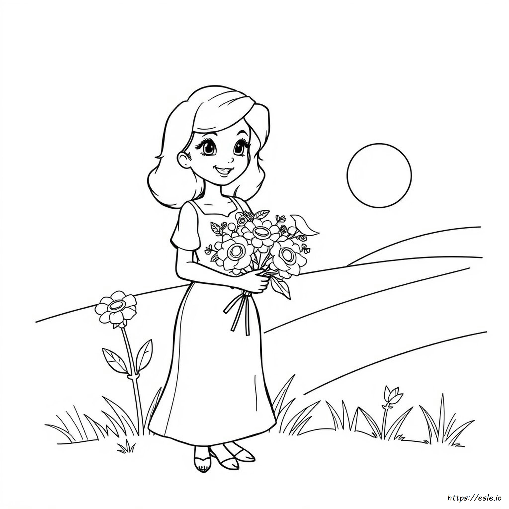 Rosa Da Colorare