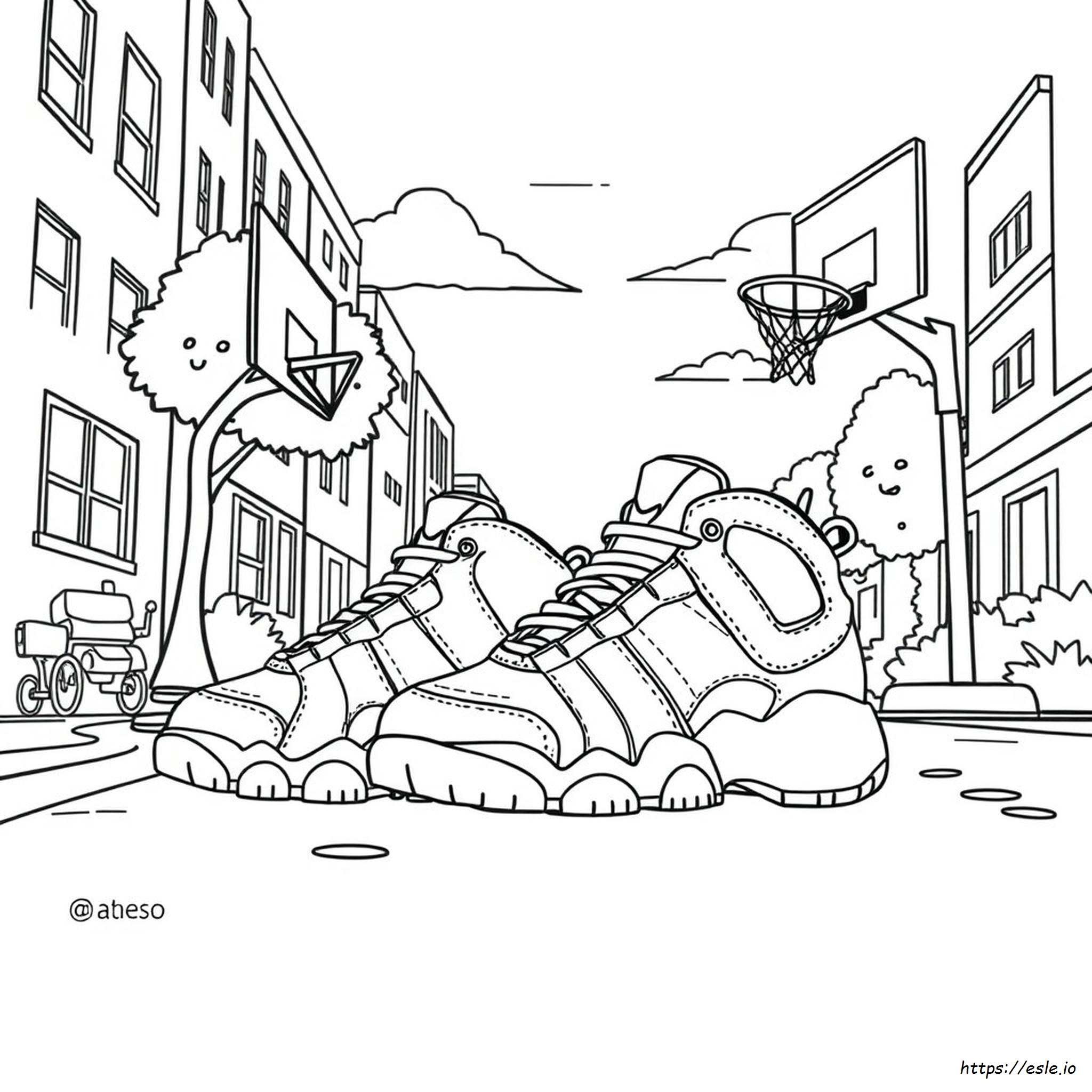 Foamposite Para Colorear