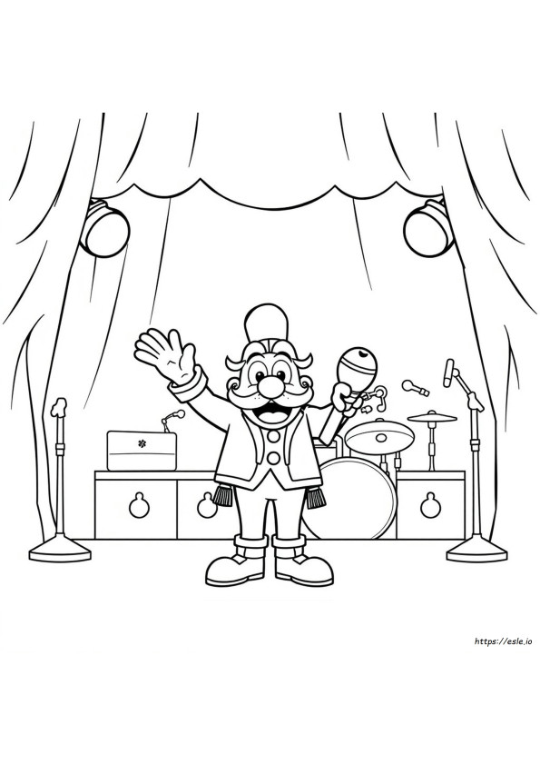 Senor Wooly Coloring Pages