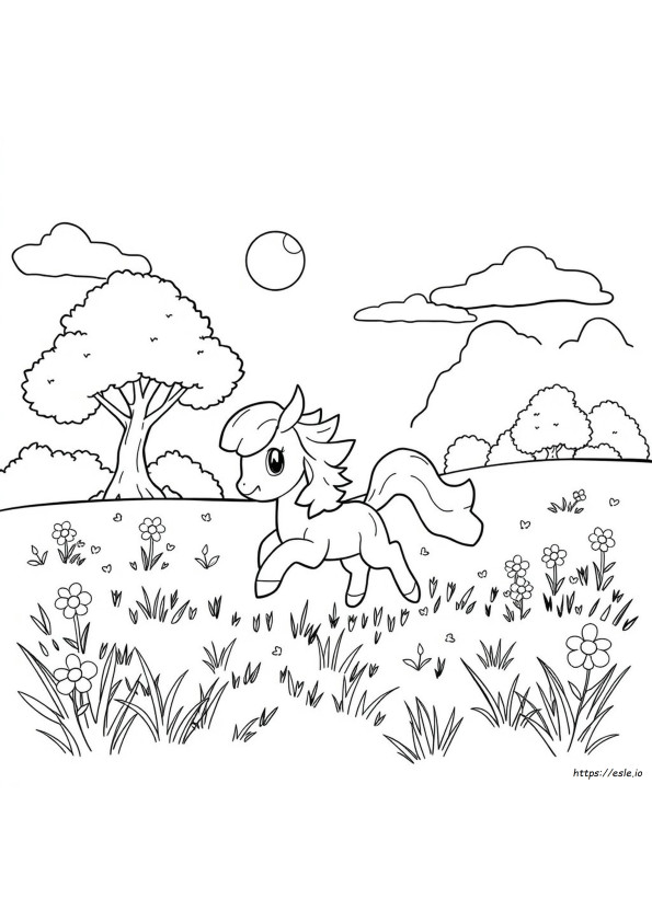 Pokémon Da Colorare Ponyta