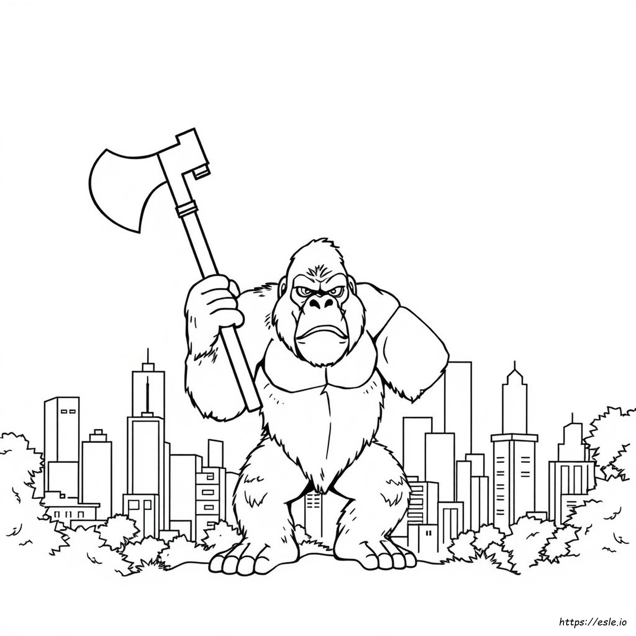 King Kong on Skull Island