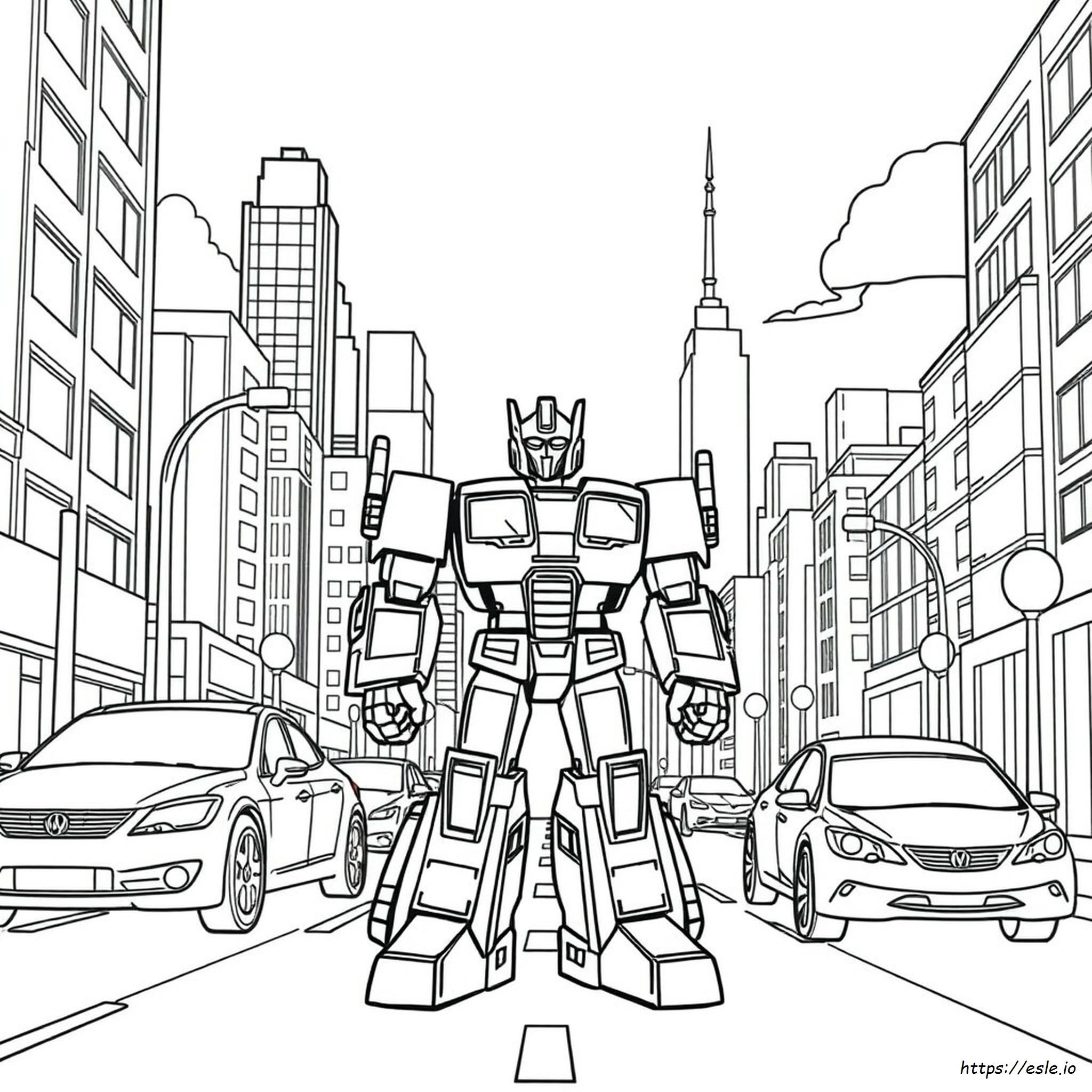 Transformer One Coloring