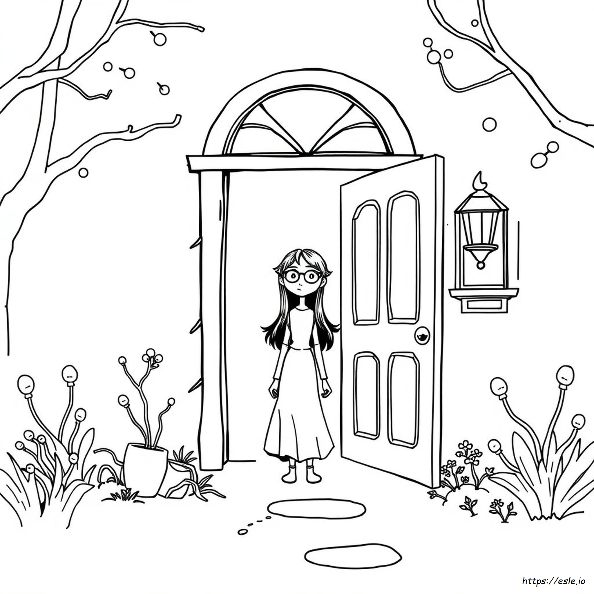 Coraline Colouring Book