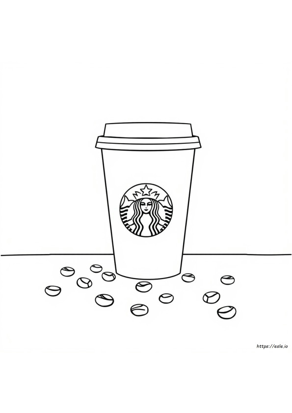 Starbucks Cup Coloring