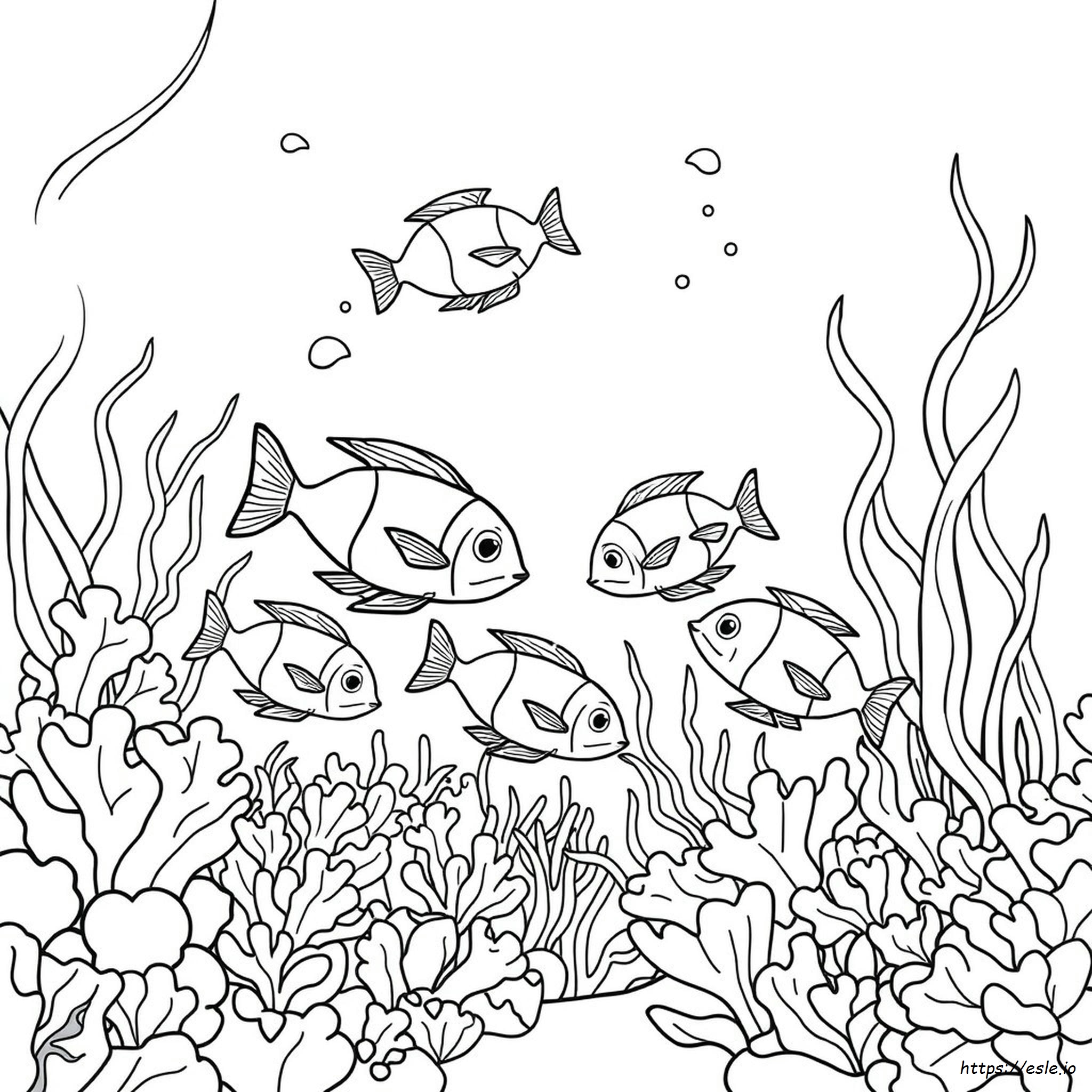 Coloring Pages Of Under The Sea