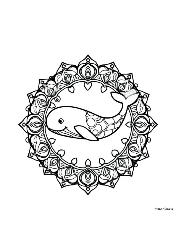Mandala Wal Ausmalbilder