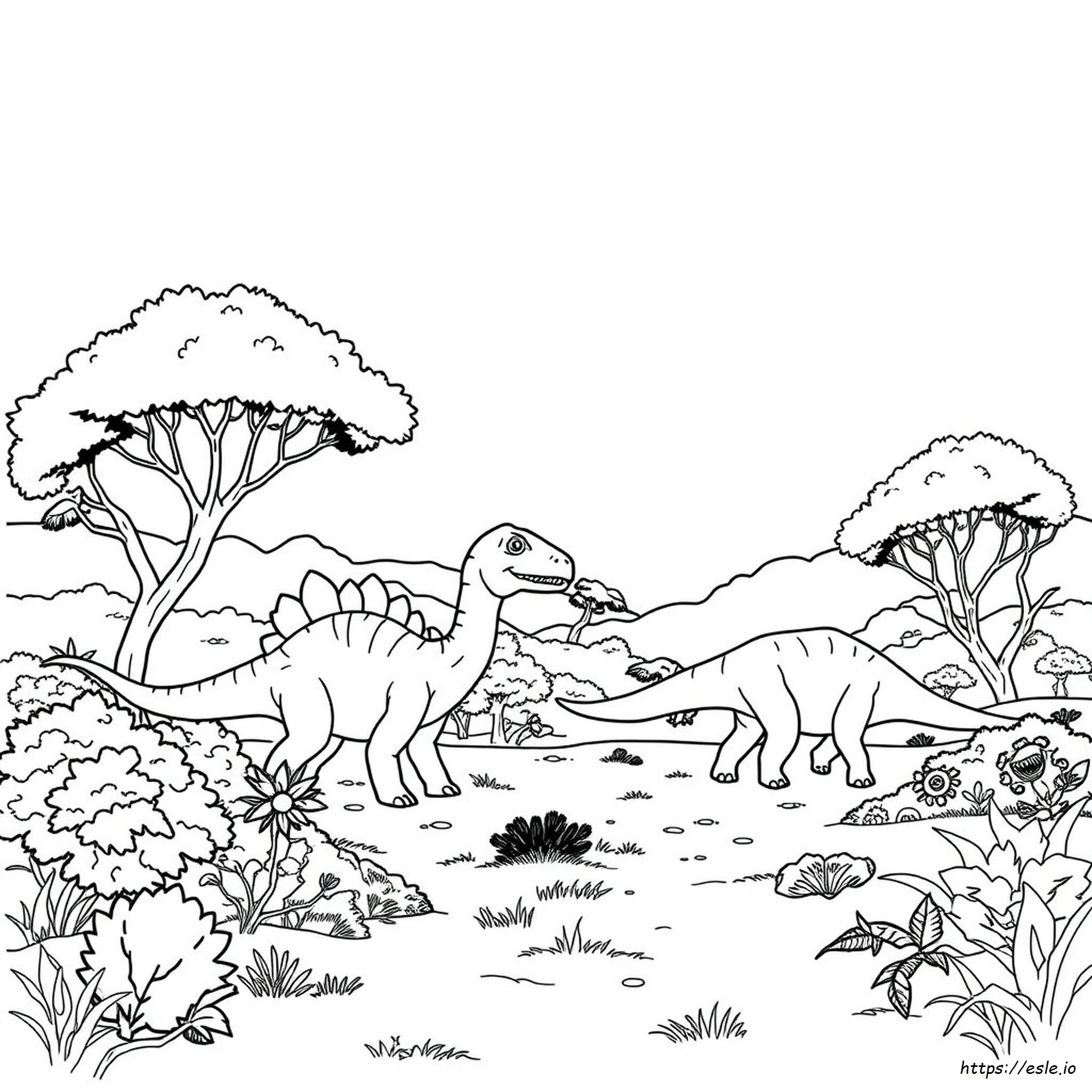 Free Land Before Time Coloring Pages