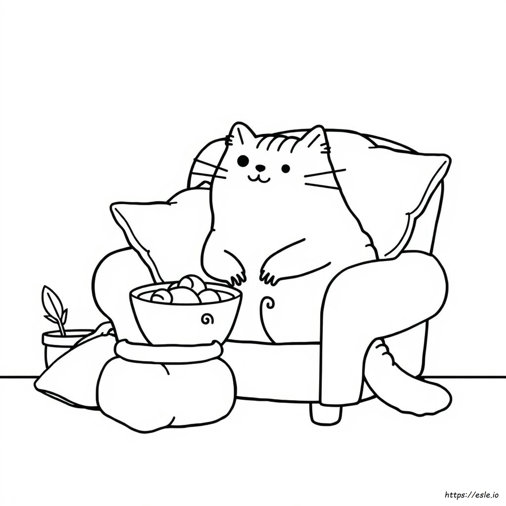 Pusheen Ausmalbilder Kostenlos