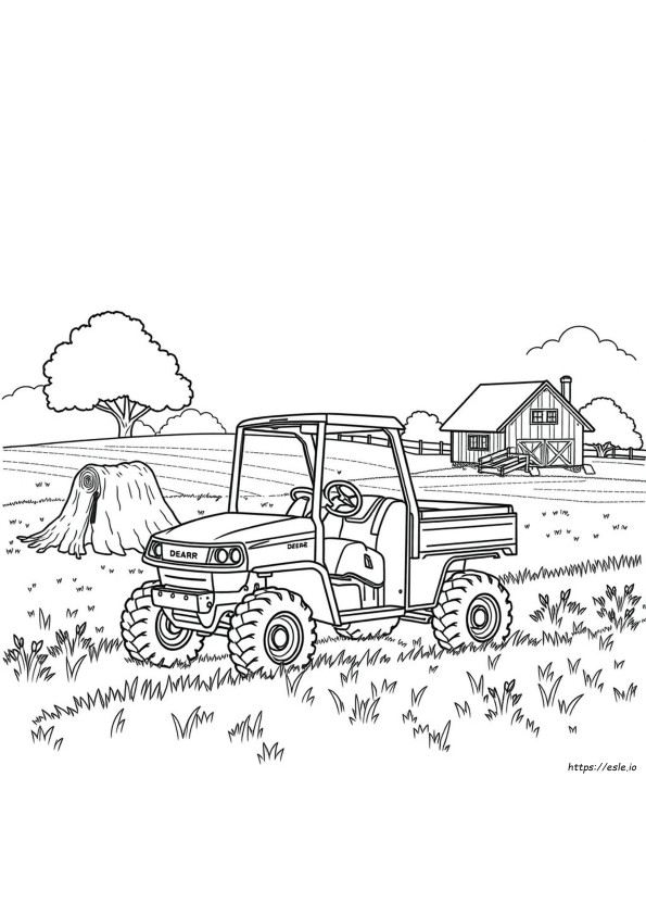 John Deere Gator Da Colorare