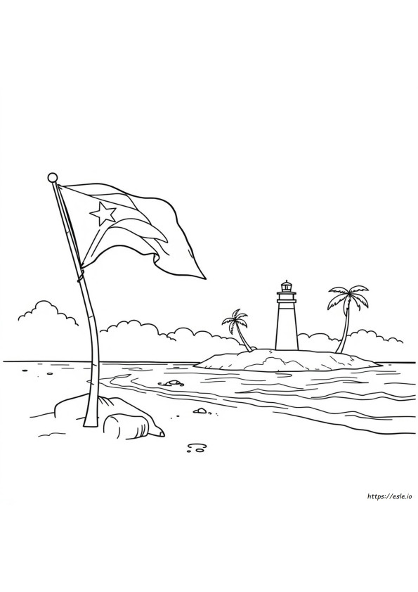 Coloring Pages Of Puerto Rico