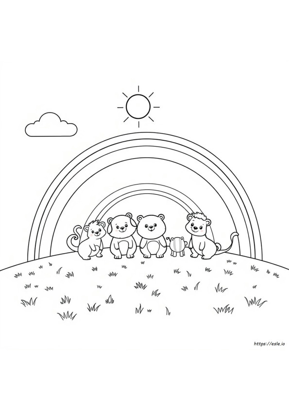 Rainbow Friends Coloring
