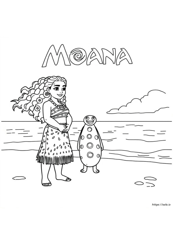 Vaiana 2 Malvorlagen Matangi