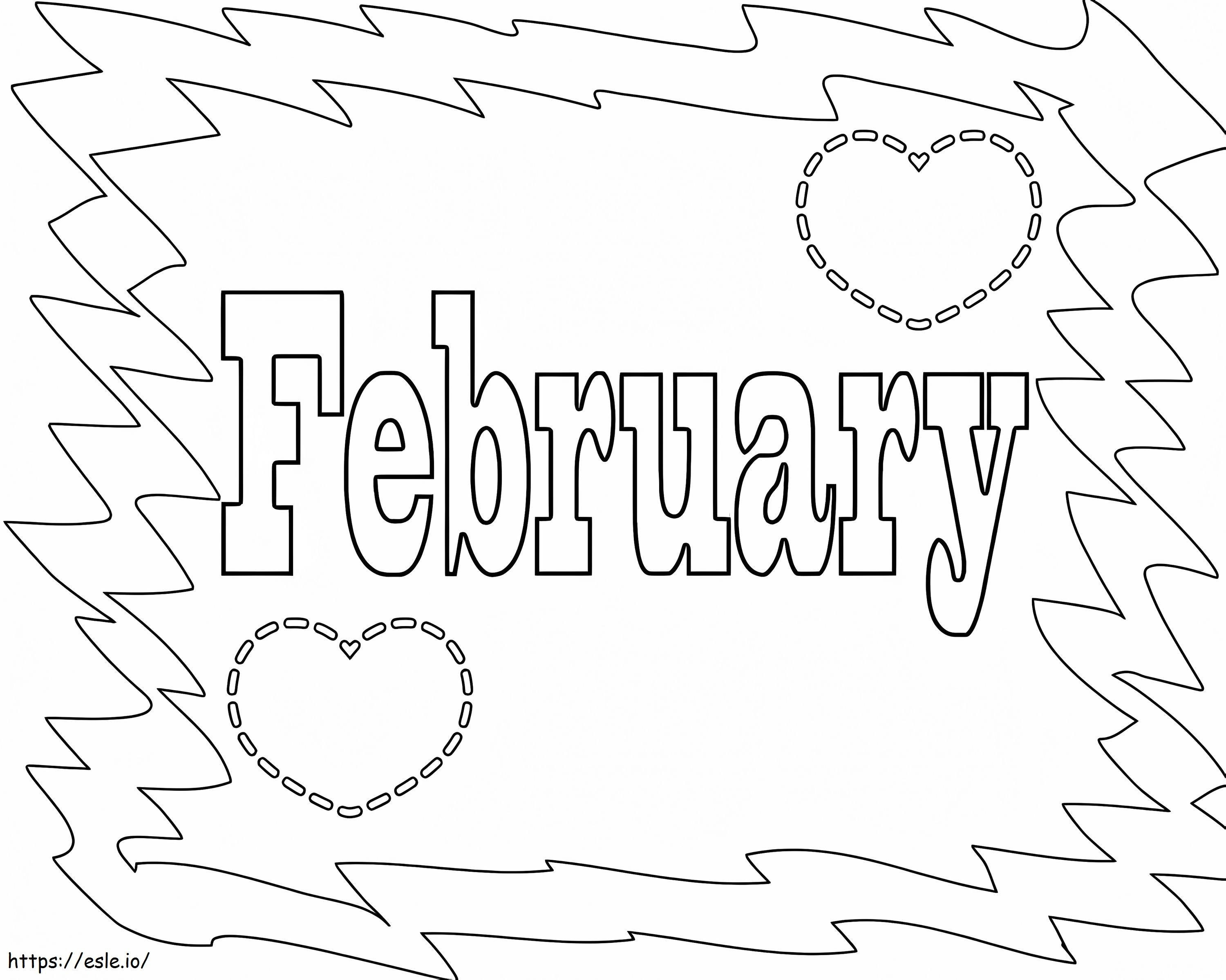 Feb. 10 coloring page