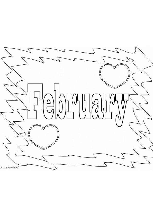 Feb. 10 coloring page
