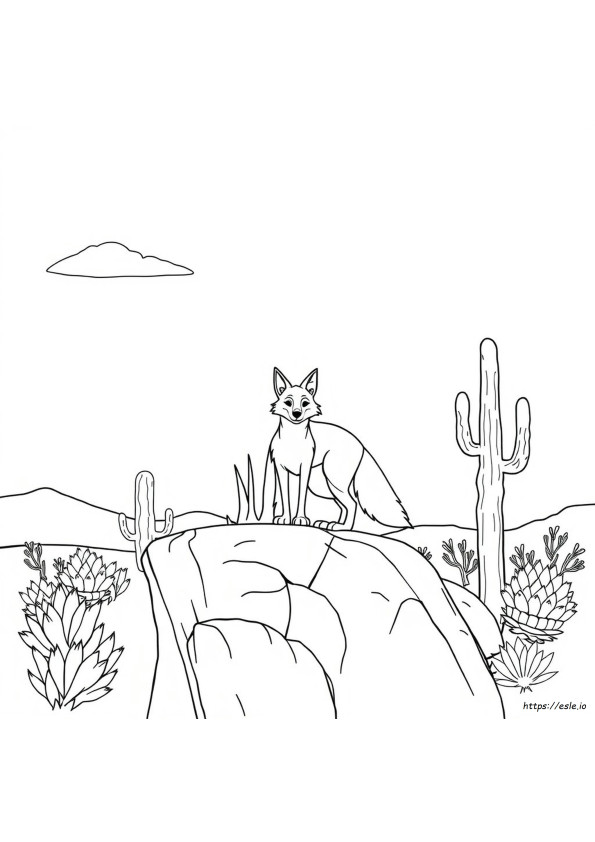 Coyote Da Colorare