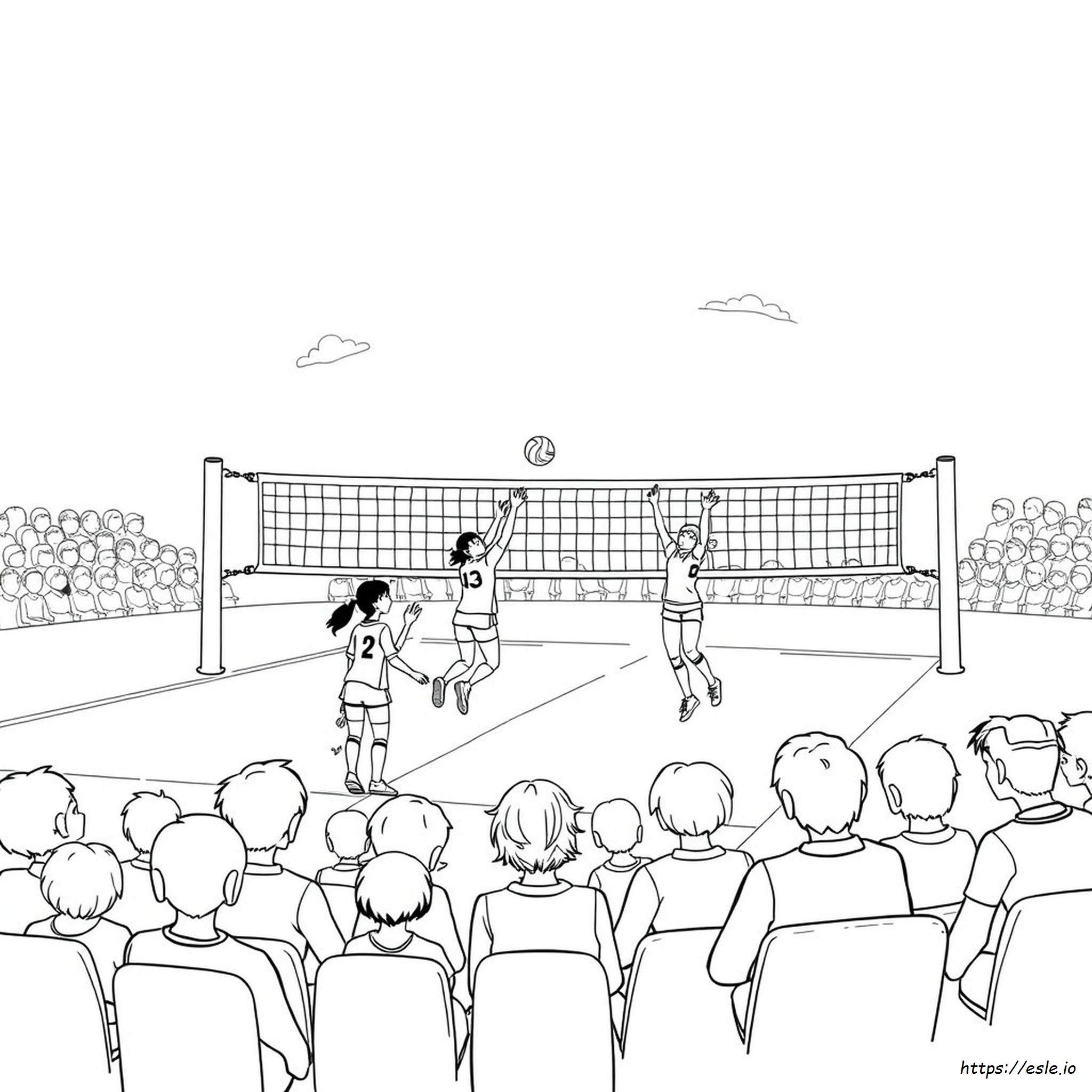 Pagini De Colorat Haikyuu Drăguțe