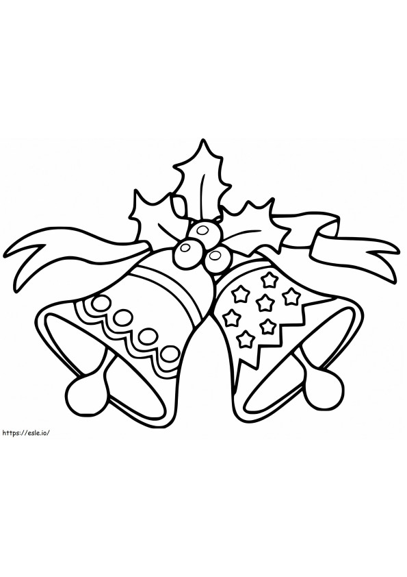 Christmas Bells 24 coloring page