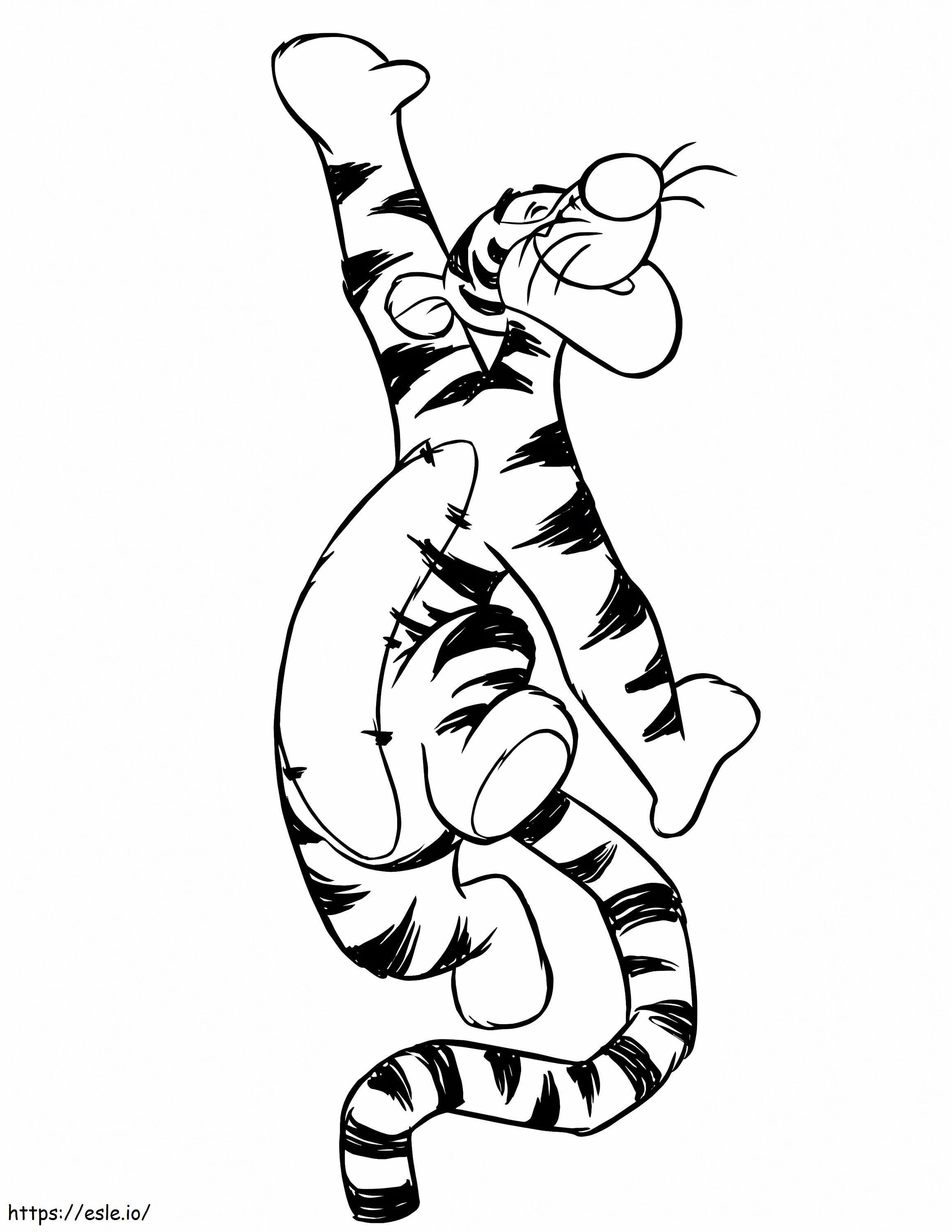 Játékos Tigris kifestő