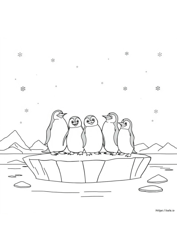 Pinguine Aus Madagascar Ausmalbilder Zum Ausdrucken