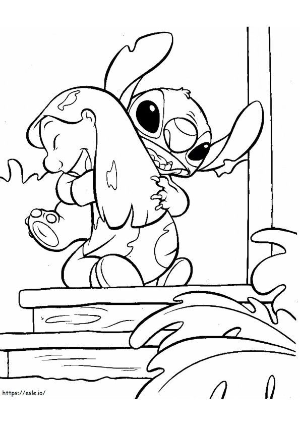 Lilo And Stitch coloring page