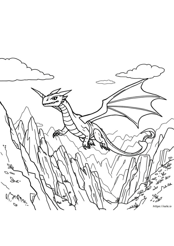 Ender Drache Malvorlage Zum Ausdrucken