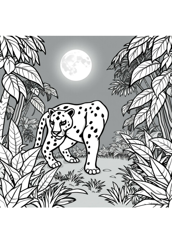 Pantera Coloring Pages