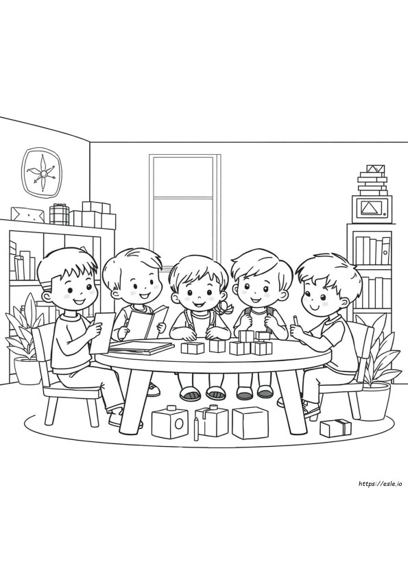 Lavori Da Colorare Per Bambini In Età Prescolare