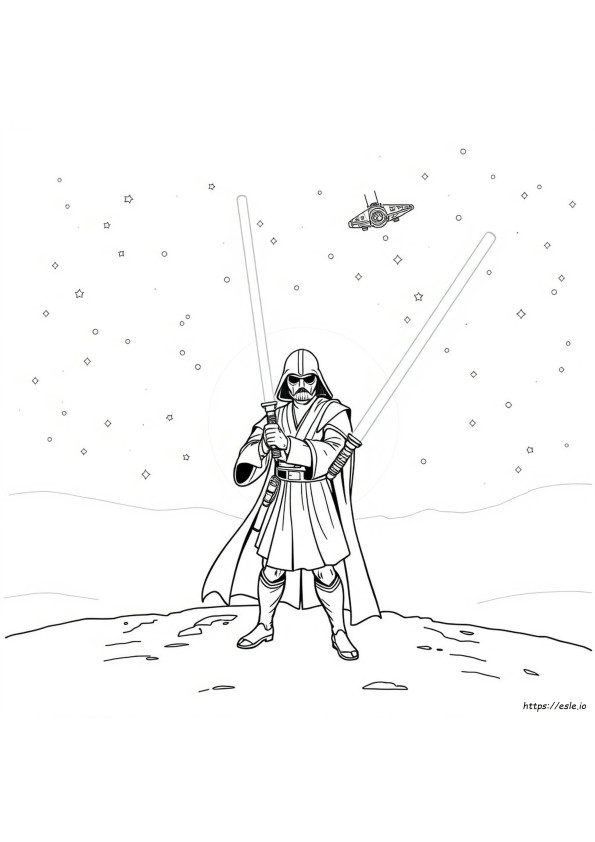 Star Wars Gemakkelijke Kleurplaten