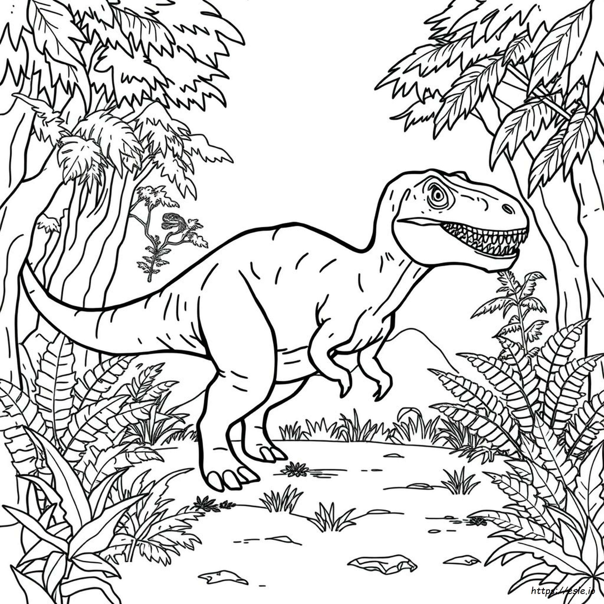 Jurassic Park Coloring Pages For Kids