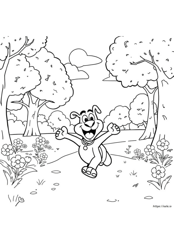 Scrappy Doo Para Colorir