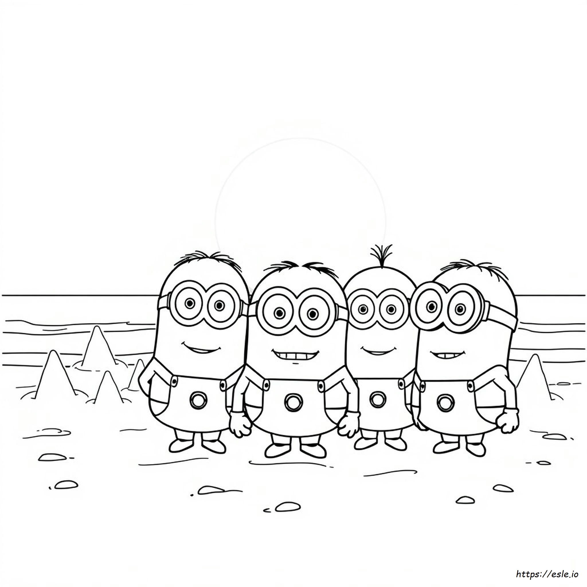 Minions Da Colorare