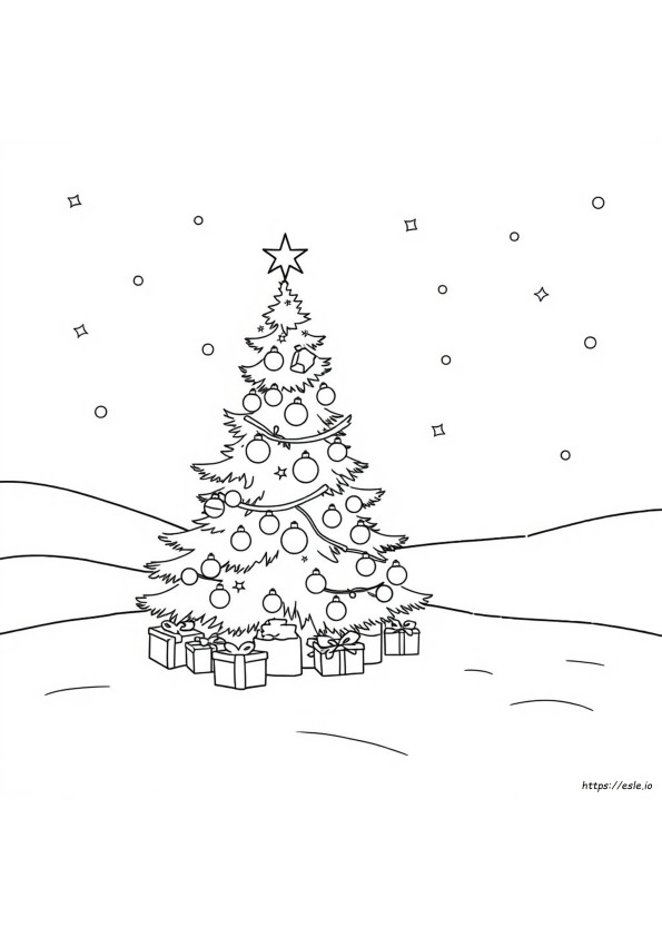 Christmas Vacation Coloring Pages