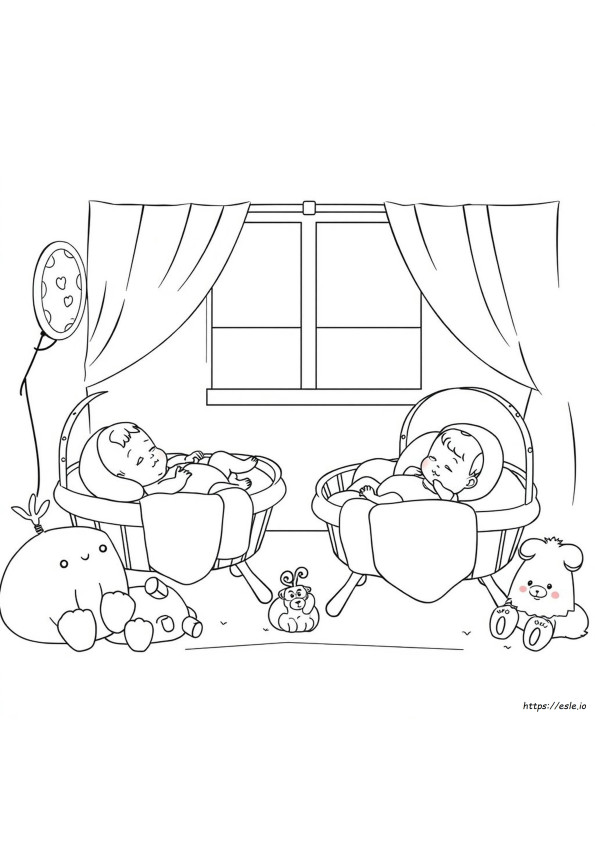 Nursery Coloring Worksheets