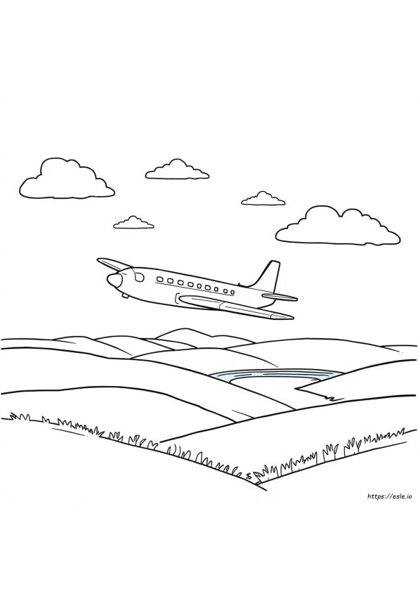 Aeroplane Coloring Images