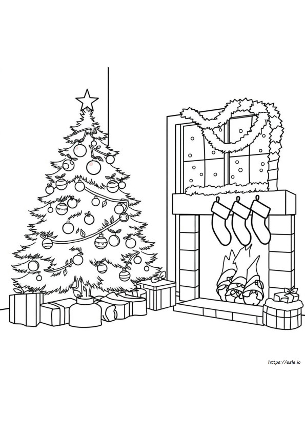 Big Christmas Coloring Pages To Print