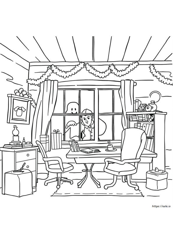 Charles Dickens A Christmas Carol Coloring Pages
