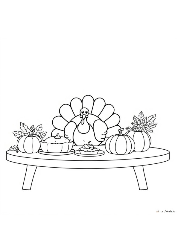 Thanksgiving Coloring Pages To Print For Free