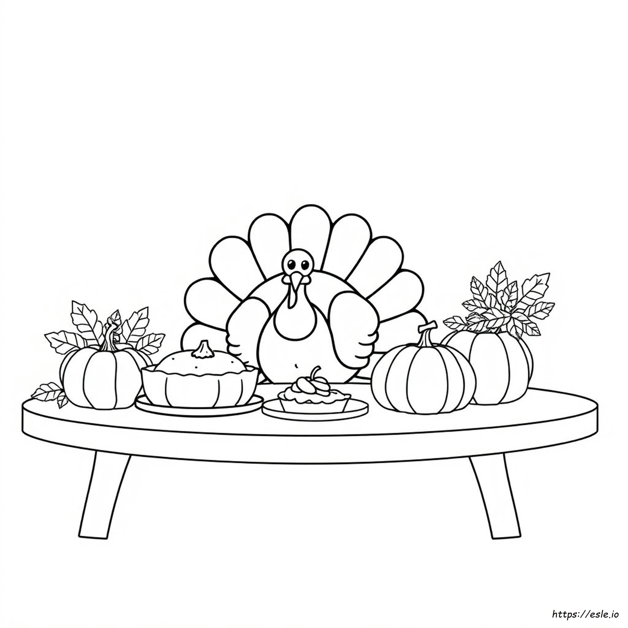 Thanksgiving Coloring Pages To Print For Free