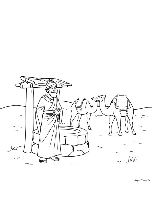 Joseph Sold Into Slavery Coloring Page