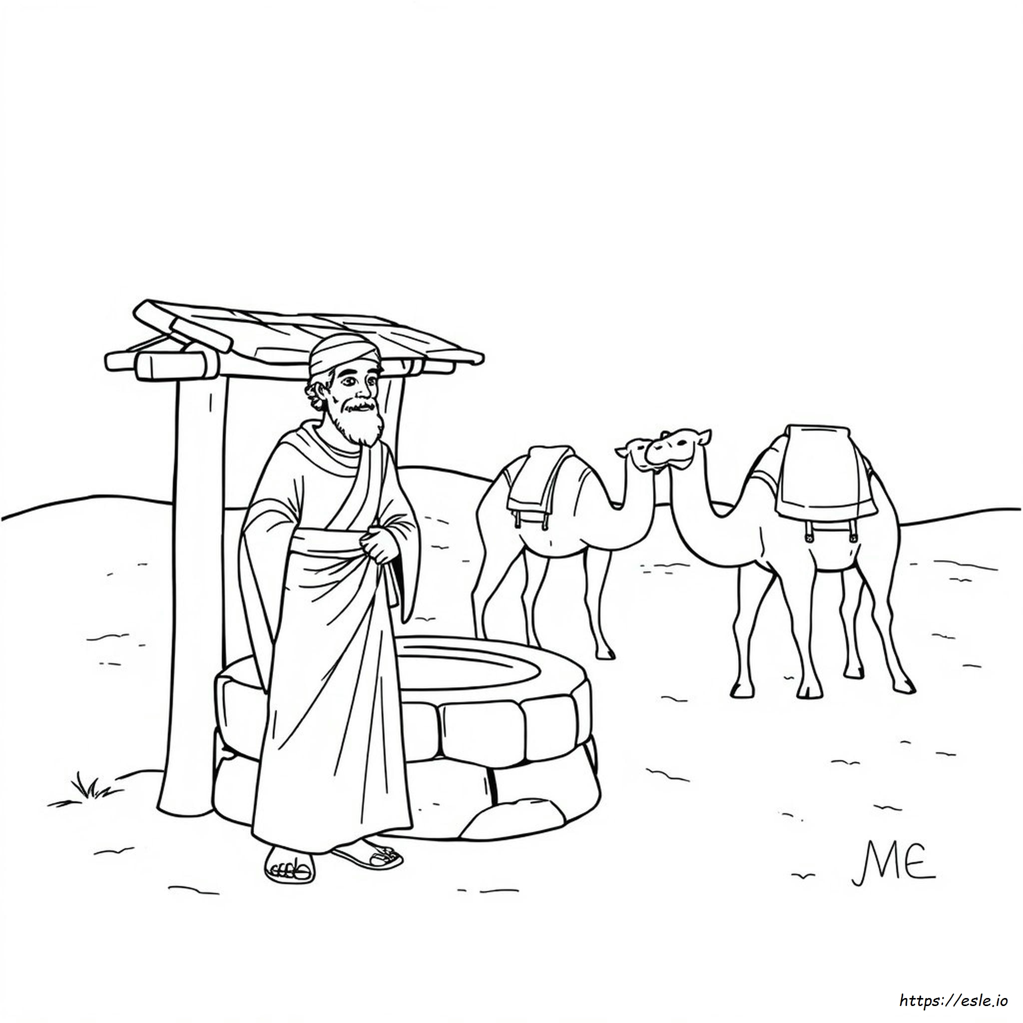 Joseph Sold Into Slavery Coloring Page